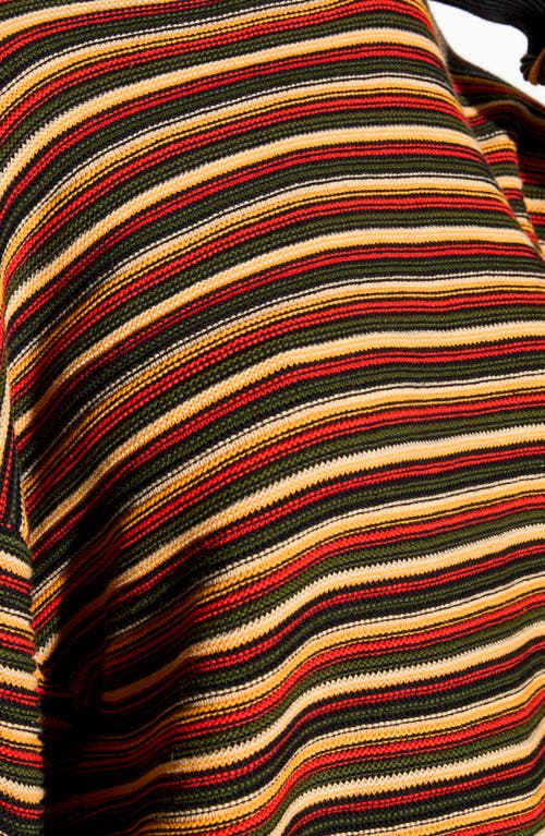 Spiritual Gangster Rue Ottoman Oversize Sweater In Multi