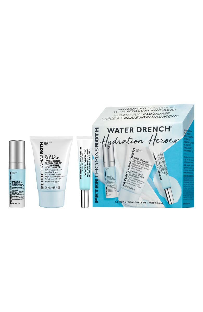 Peter Thomas Roth Travel Size Water Drench<sup>®</sup> Hydration Heroes Set, Main, color, 