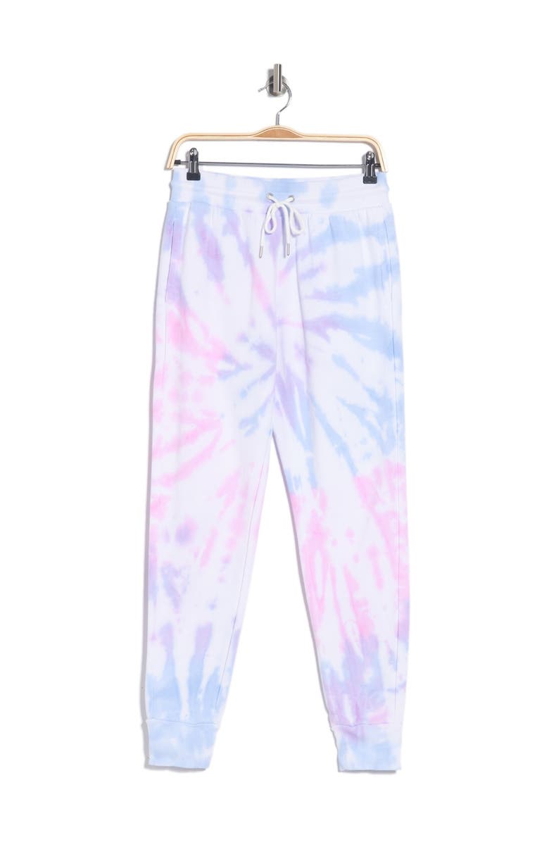 90 DEGREE BY REFLEX Brushed Tie Dye Joggers, Alternate, color, 