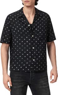 AllSaints Upton Short Sleeve Button-Up Shirt