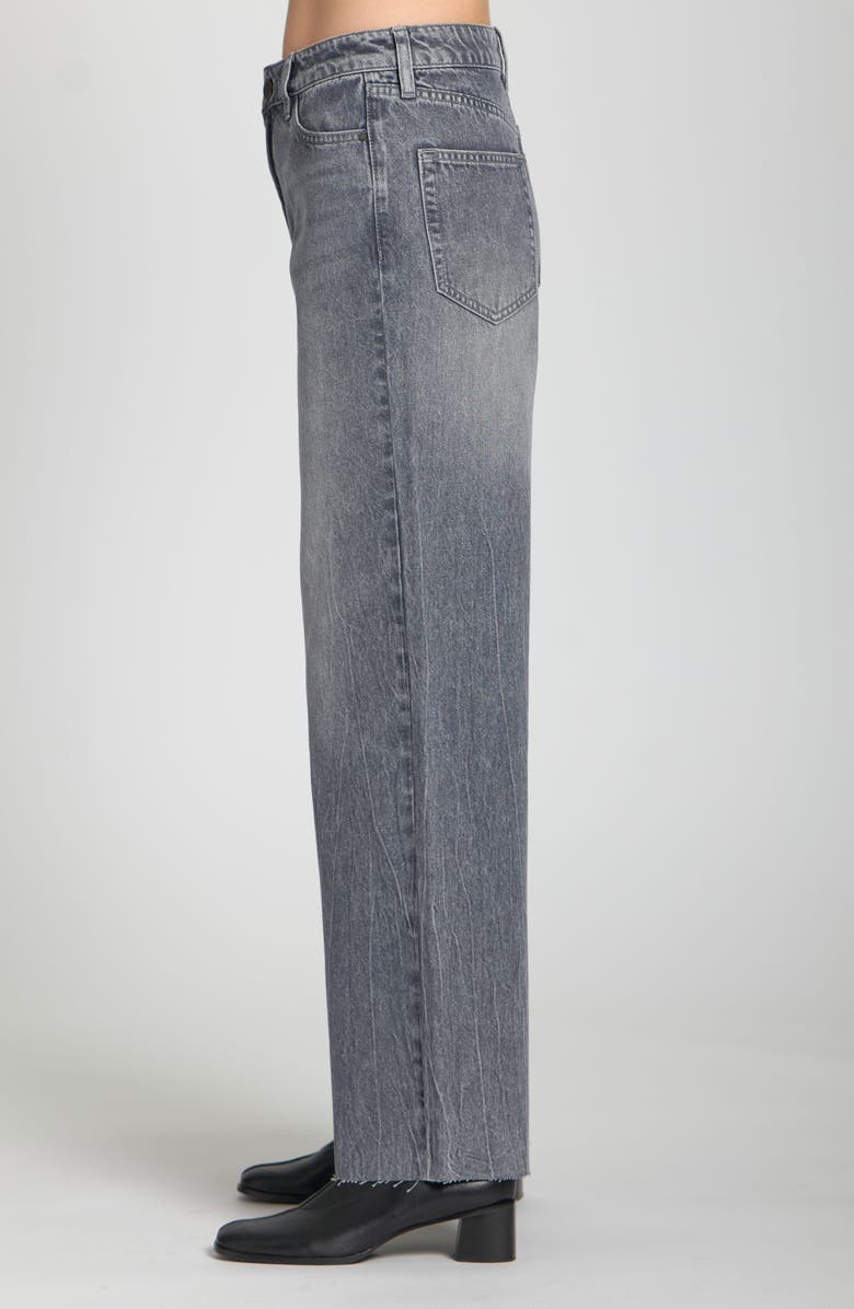 APNY Featherweight Wide Leg Jeans, Alternate, color, Grey