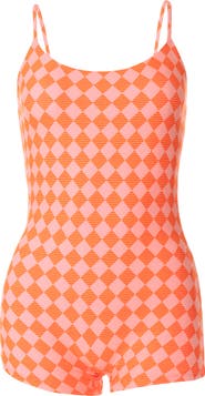 Maaji Sunset Grid Haze One-Piece Swimsuit