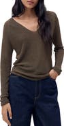 MANGO Metallic Sweater