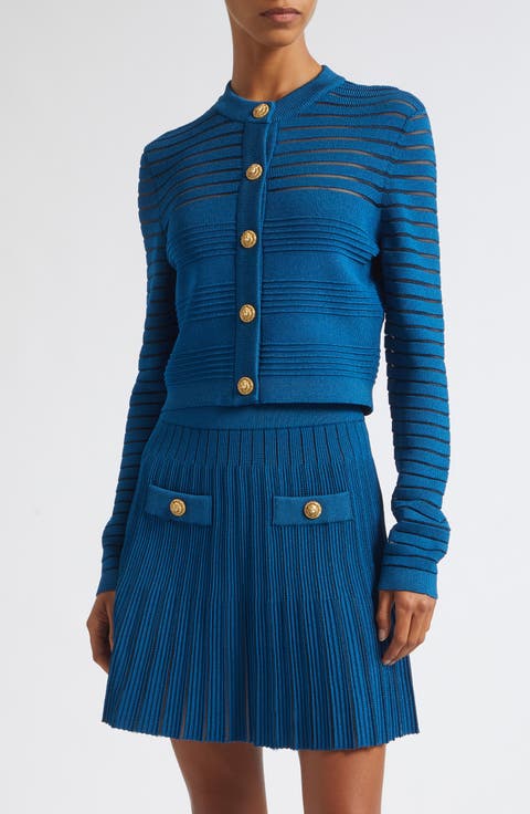 Ottoman Stripe Cardigan