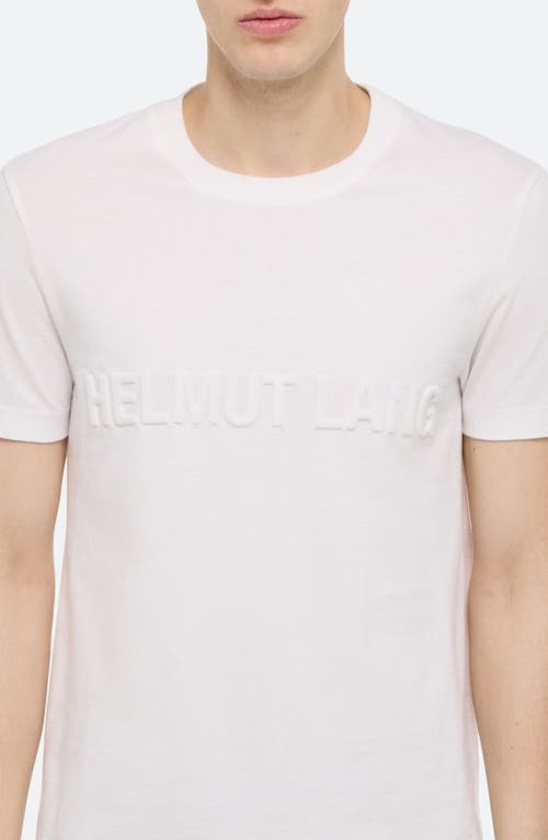 Helmut Lang Embossed Logo T-shirt