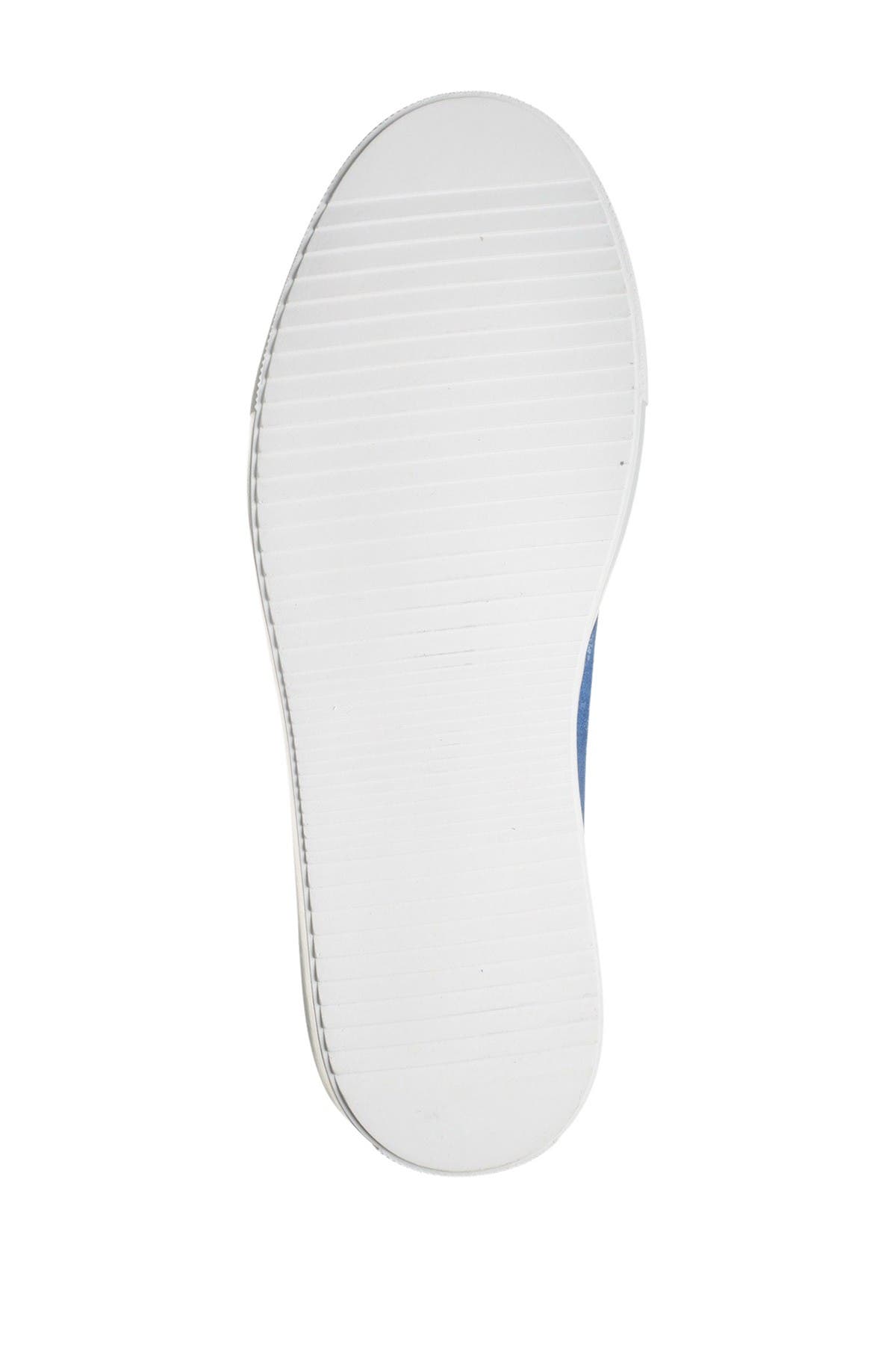 French Connection Marcel Leather Colorblock Slip-On Sneaker, Alternate, color, 