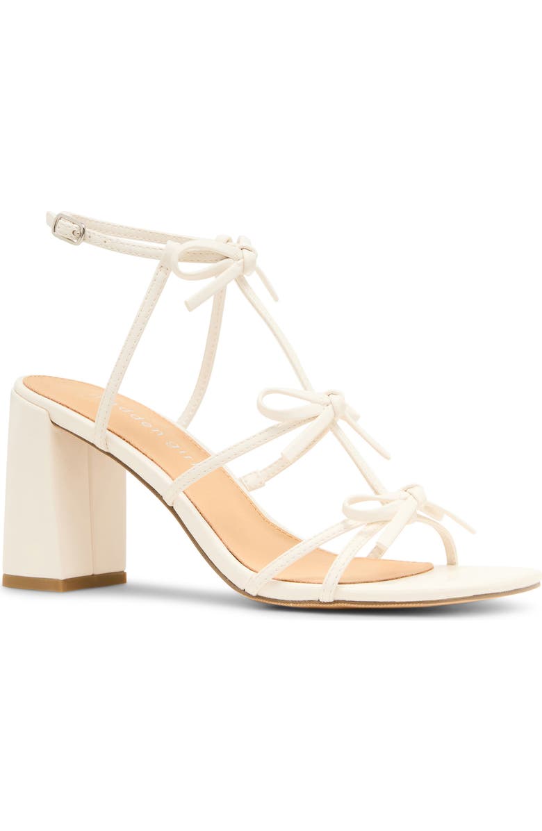 Madden Girl Lovelyy Sandal, Main, color, Ecru