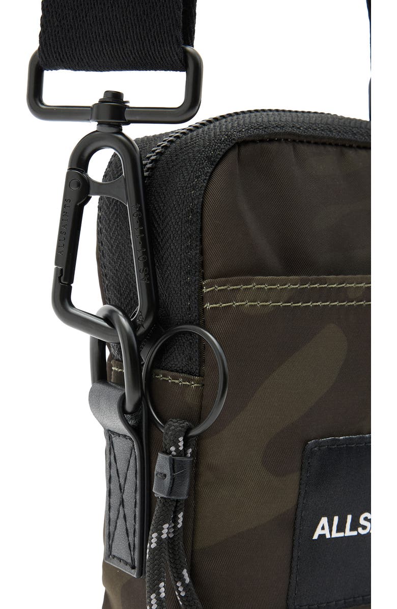 AllSaints Zumo Recycled Polyester Phone Crossbody Bag, Alternate, color,