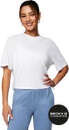 Fabletics Women
s 100% Cotton Boxy Tee