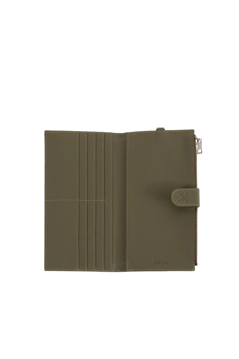 Leather Passport Holder, Alternate, color, Green