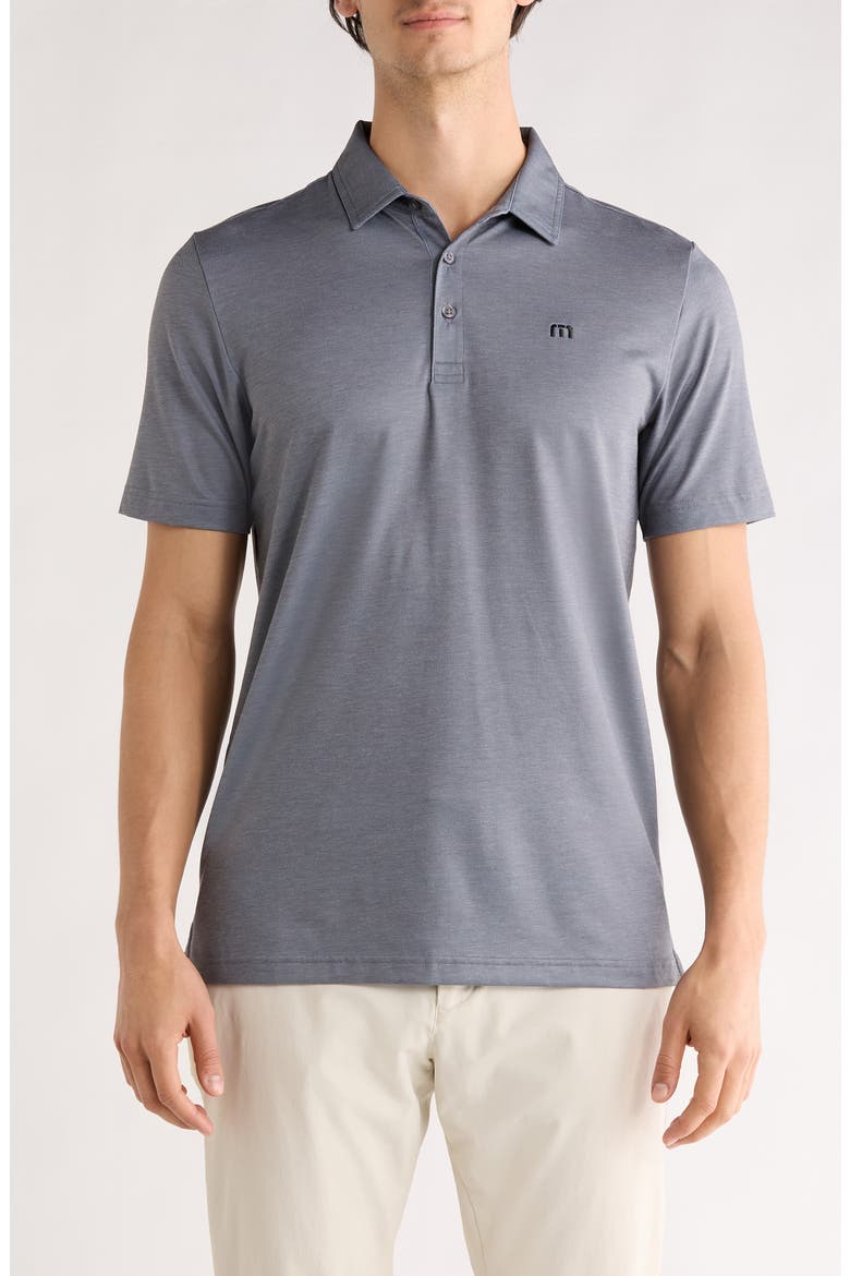 Featherweight Active Polo, Main, color, HEATHER QUIET SHADE
