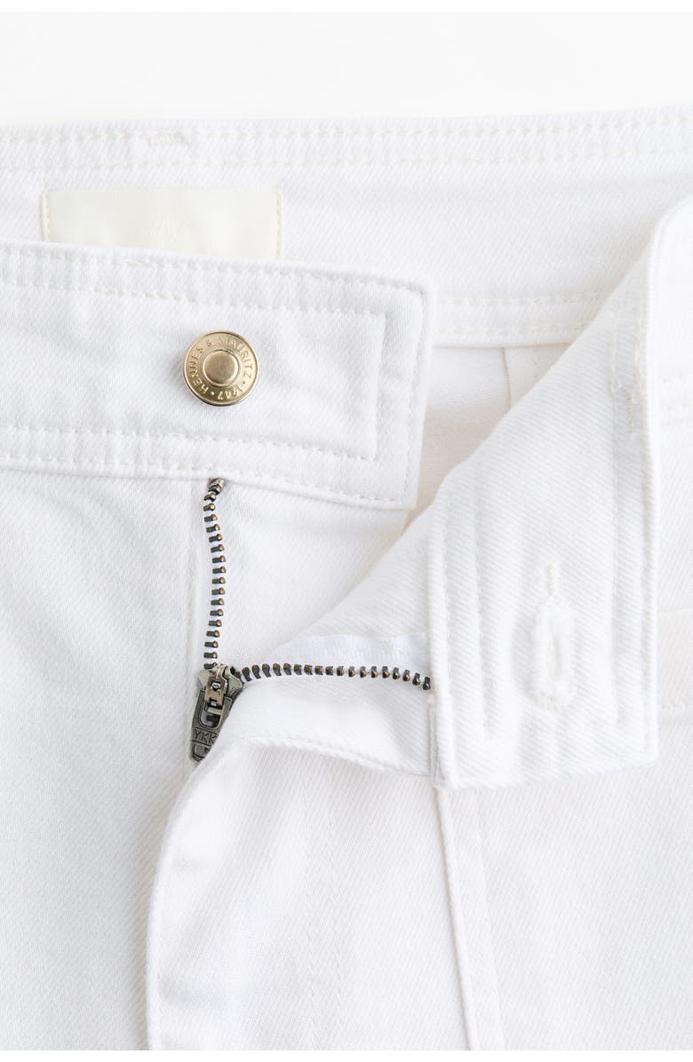 H&M Flared High Jeans, Alternate, color, White