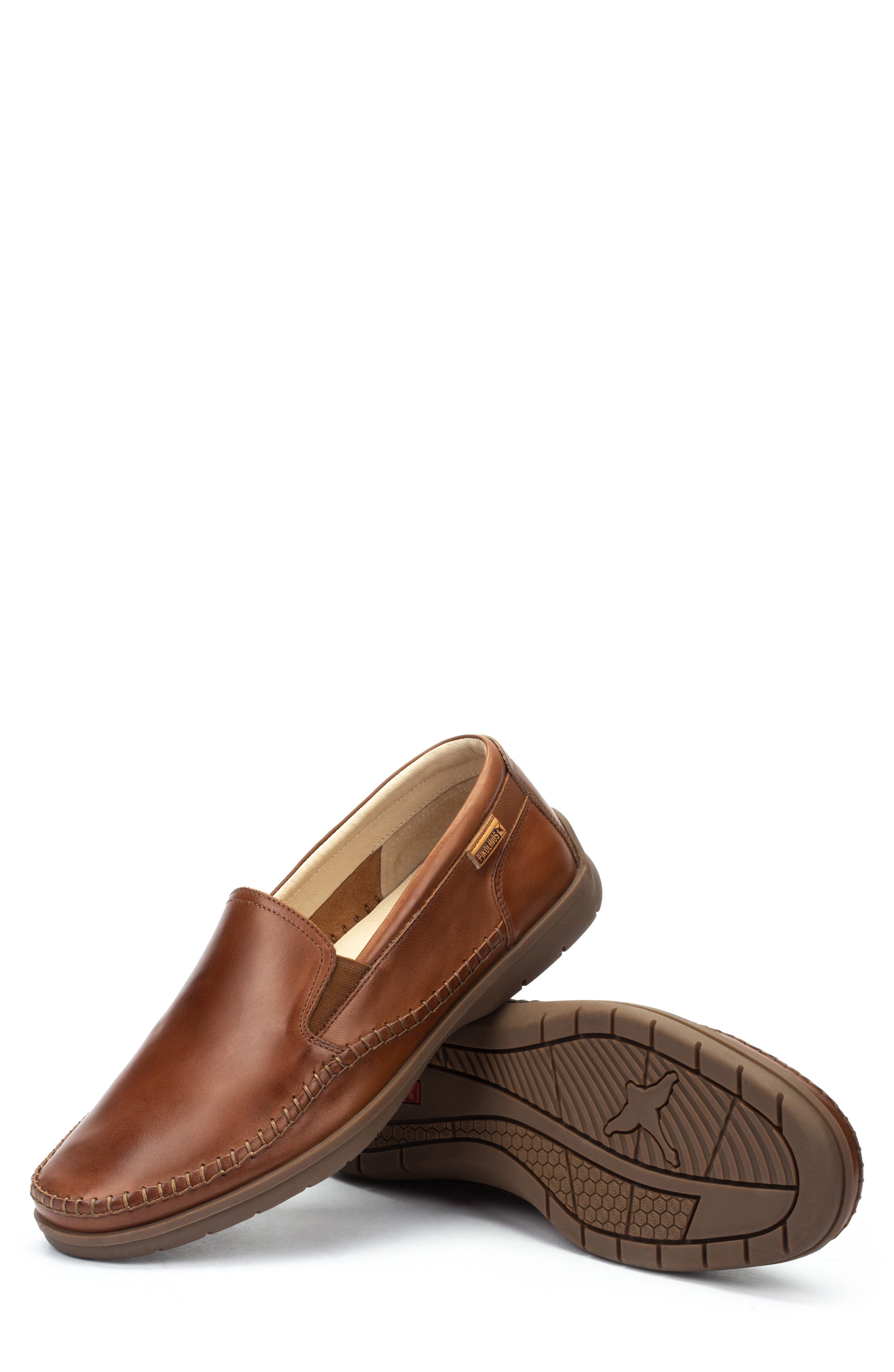 Marbella Driving Shoe, Alternate, color, CUERO