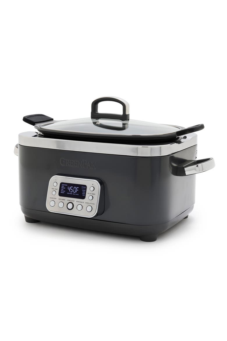 Elite 14-in-1 6-Quart Slow Cooker, Main, color, GRAPHITE