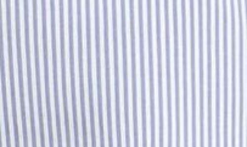 Hue Spring Stripe Cigarette Pull-on Pants In Blue Stripe