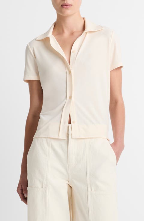 Short Sleeve Button-Up Shirt
