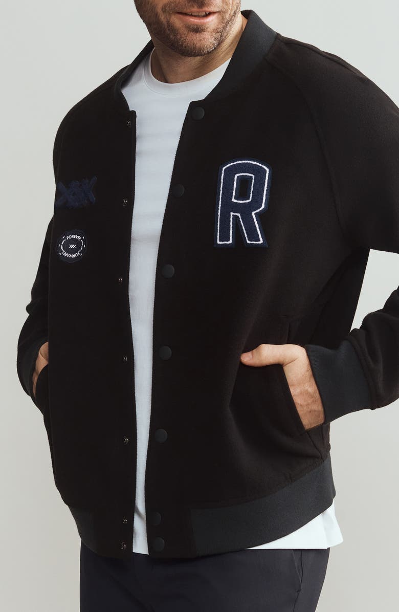 Rhone The Crew Jacket, Alternate, color, Black