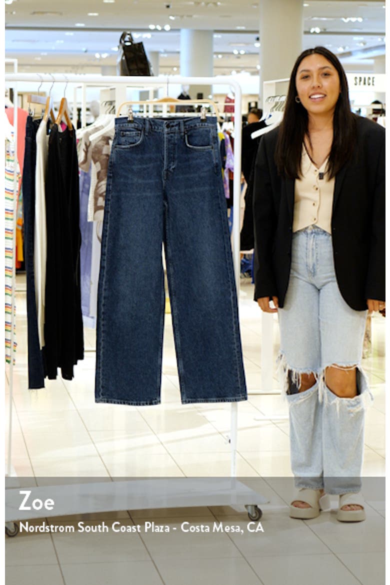 The Getty High Waist Wide Leg Jeans video