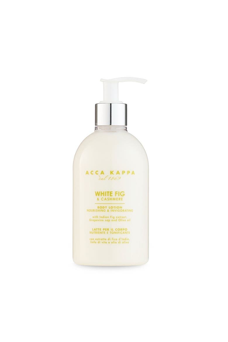 White Fig & Cashmere Body Lotion, Main, color, White