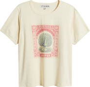 CITY BLUES Cotton Blend Graphic T-Shirt