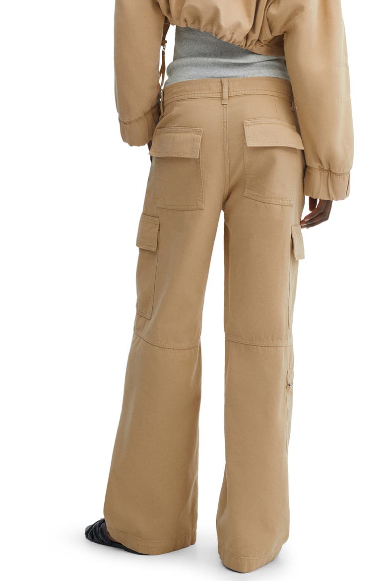 Cargo Cotton Pants, Alternate, color, MEDIUM BROWN