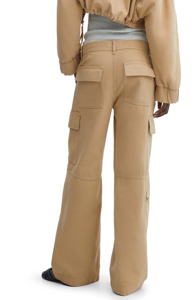 MANGO Cargo Cotton Pants, Alternate, color, 