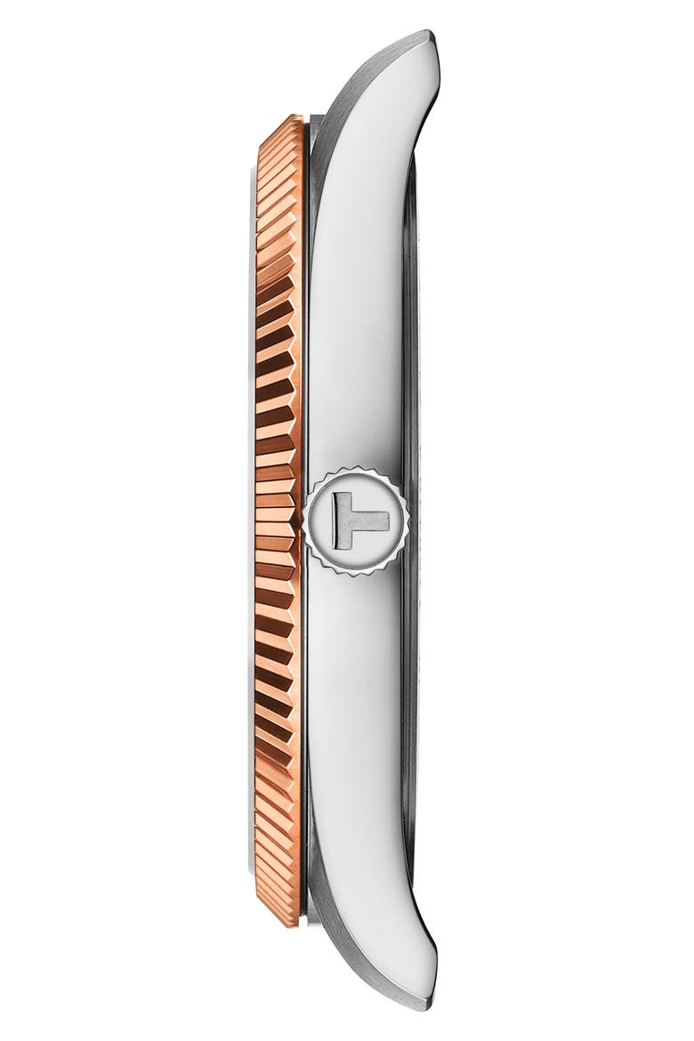 Ballade Two-Tone Bracelet Watch, 40mm, Alternate, color, BLUE