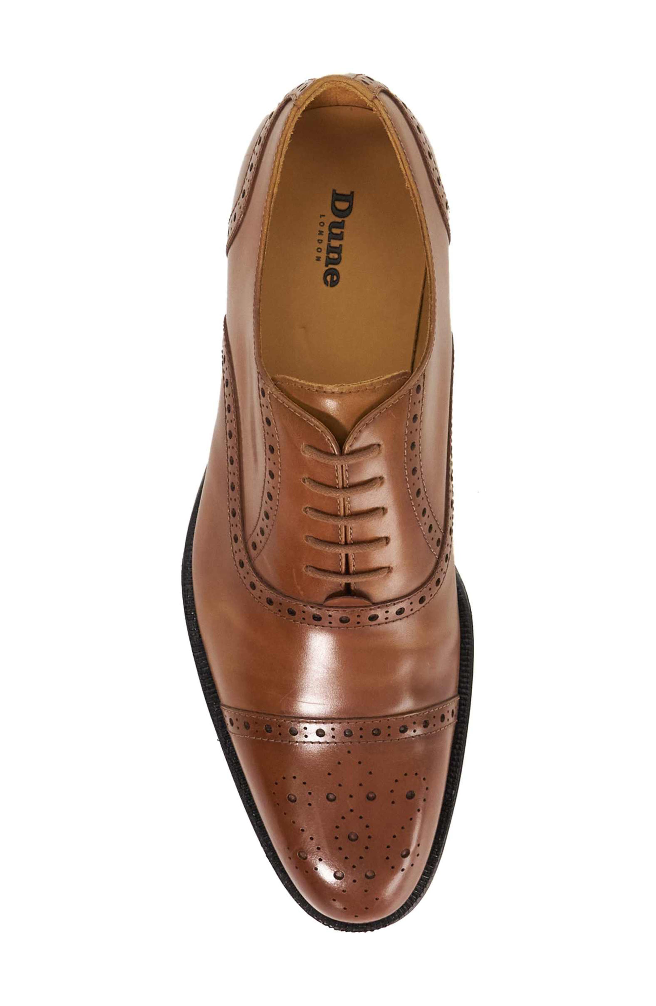 Dune London Soldiers Cap Toe Wingtip Oxford, Alternate, color, 
