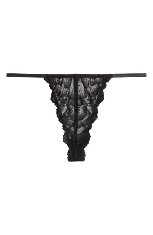 Kilo Brava Lace G-string In Black