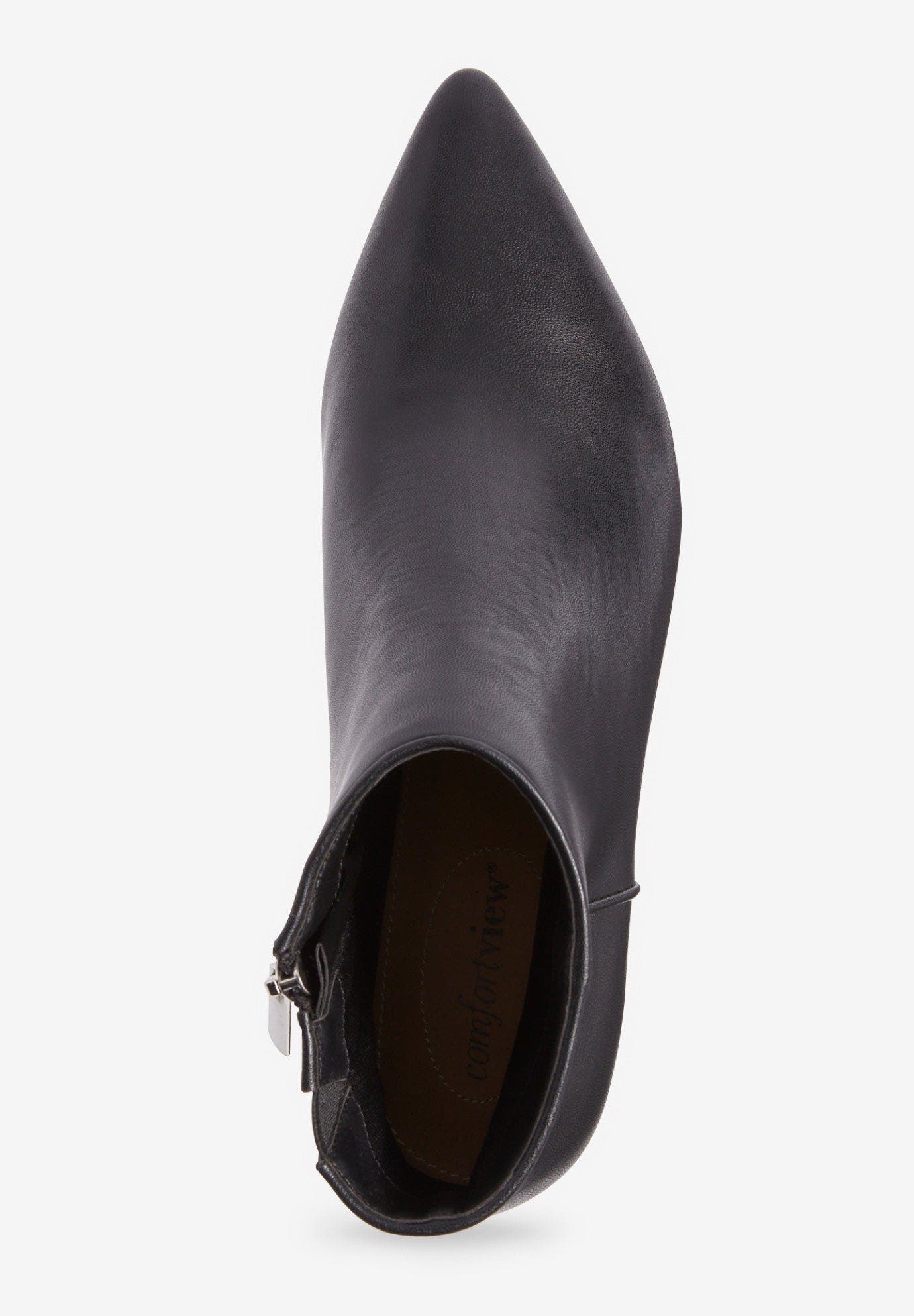 Comfortview The Meredith Bootie, Alternate, color, Black