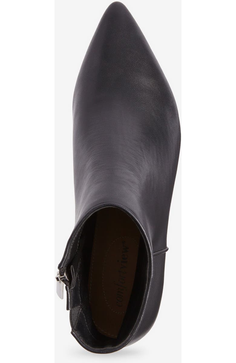 Comfortview The Meredith Bootie, Alternate, color, Black