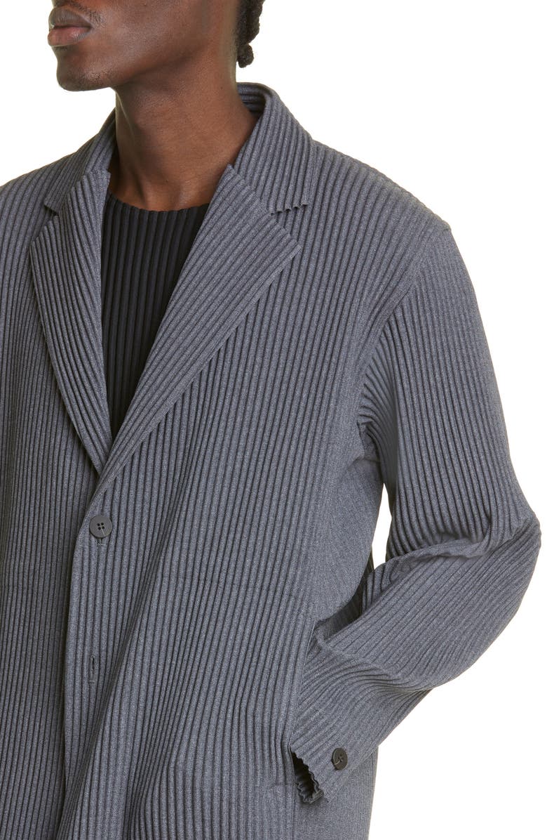 Homme Plissé Issey Miyake Pleated Sport Coat, Alternate, color, 