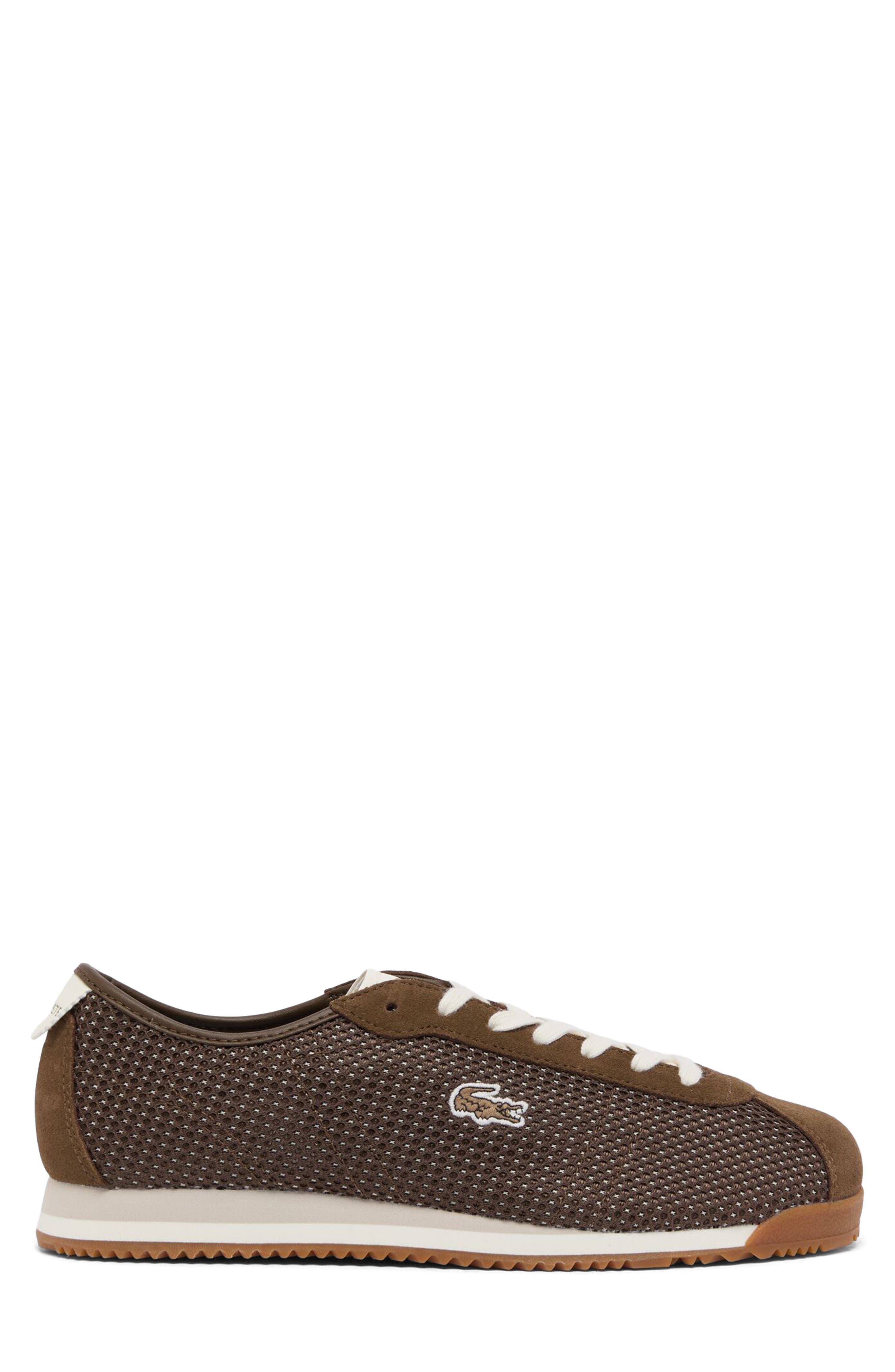 Club Low Sneaker, Alternate, color, BROWN/ OFF WHITE