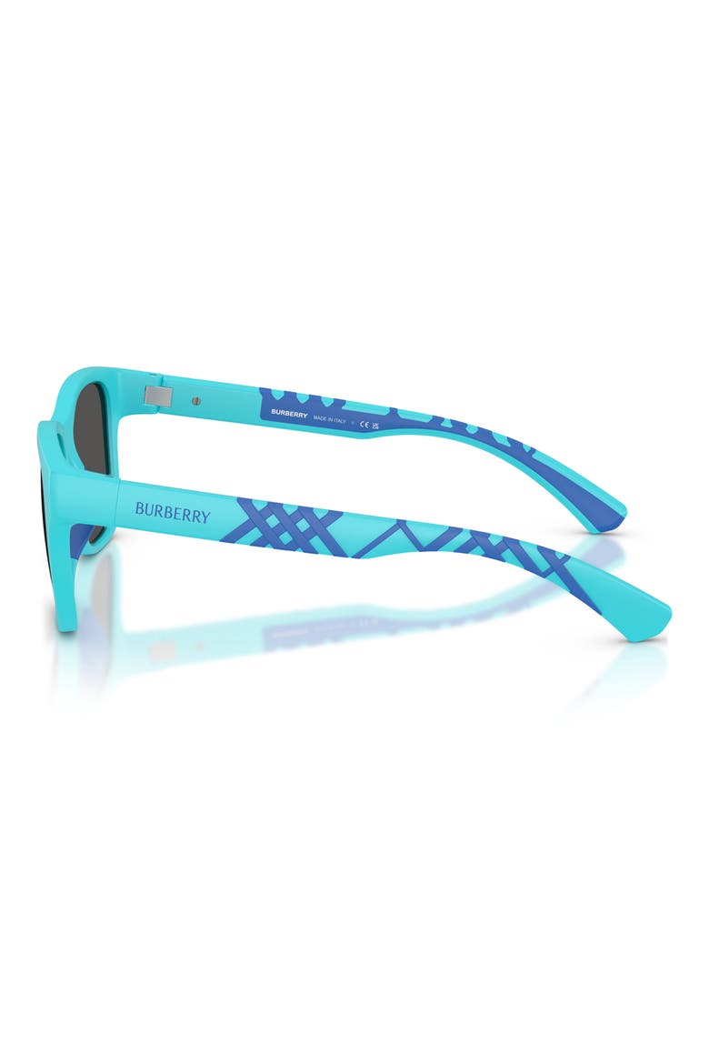 Kids' 50mm Square Sunglasses, Alternate, color, MATTE LIGHT BLUE / DARK GREY