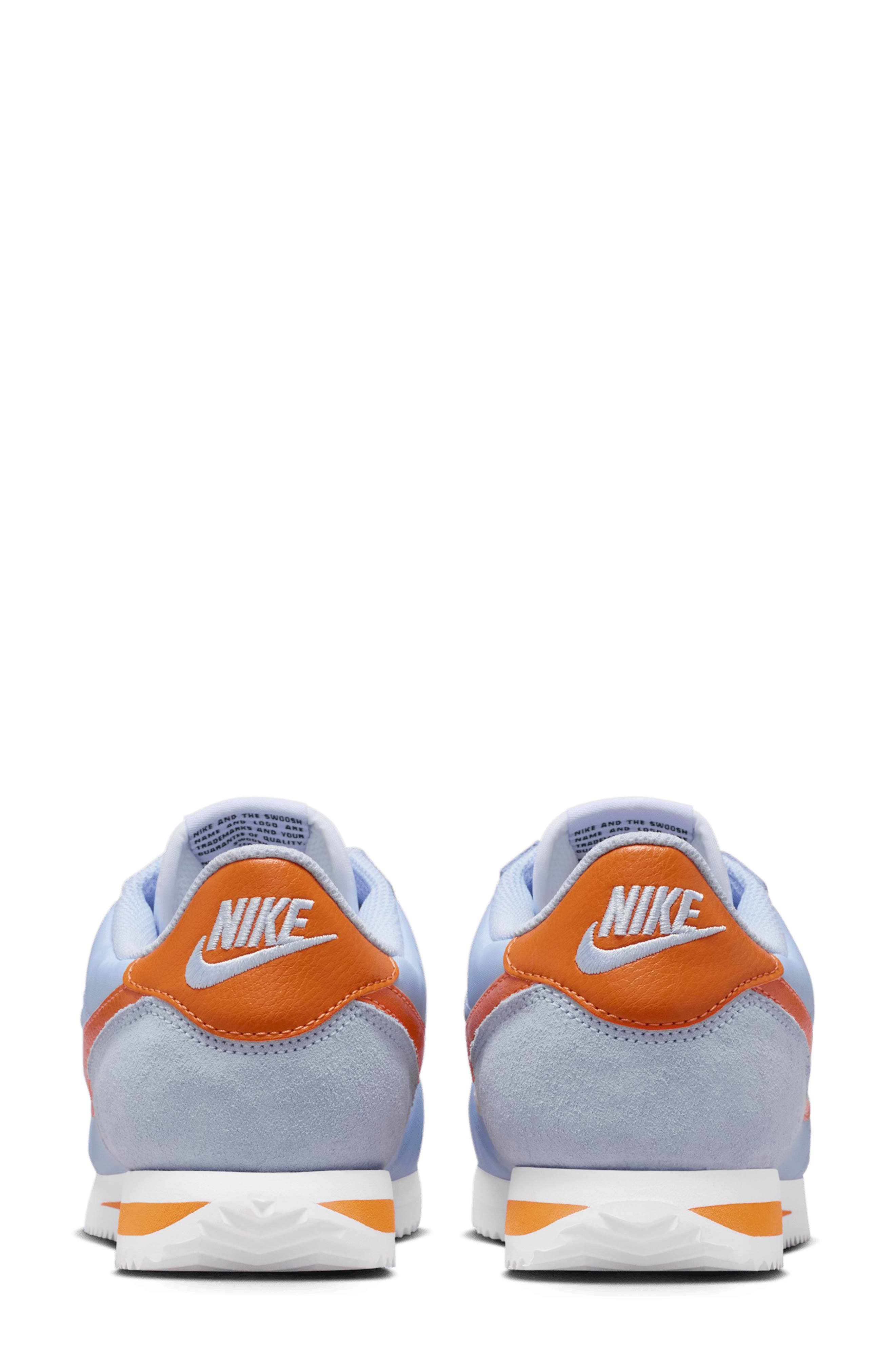 Cortez TXT Sneaker, Alternate, color, BLUE/ WHITE/ HOT CURRY