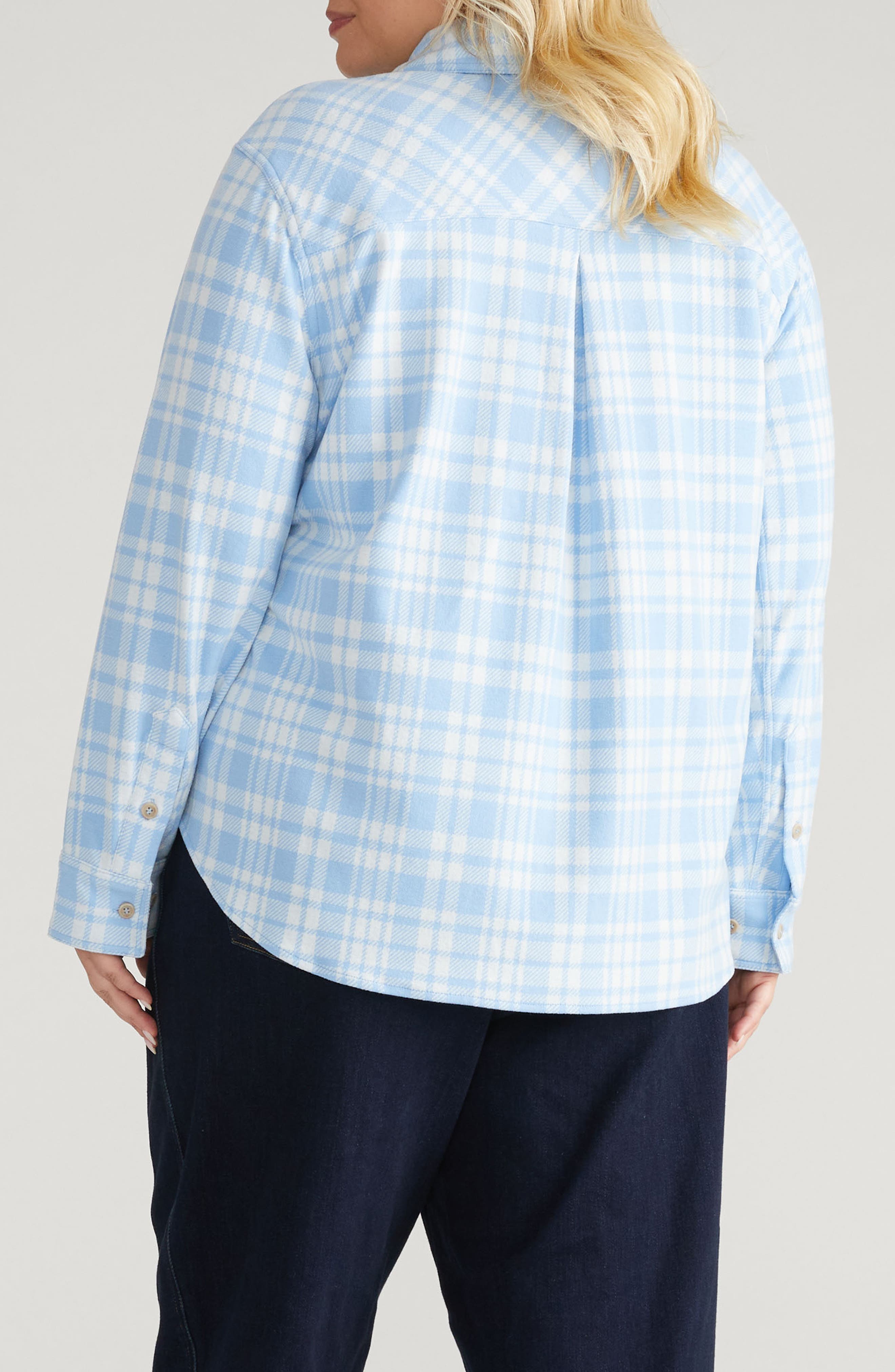 Maine Flannel Button-Up Shirt - image 2
