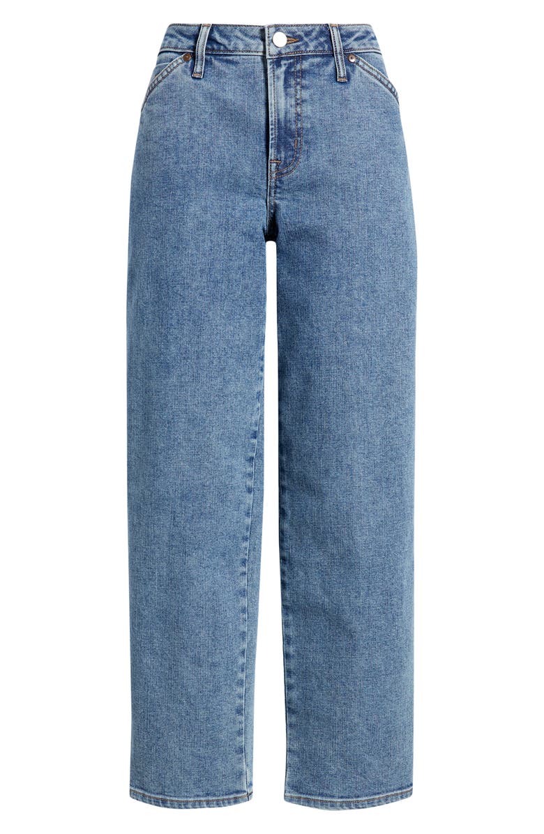 CITY BLUES Slant Pocket Ankle Straight Leg Jeans, Alternate, color, 