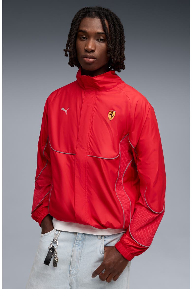 Scuderia Ferrari Windbreaker, Alternate, color, ROSSO CORSA