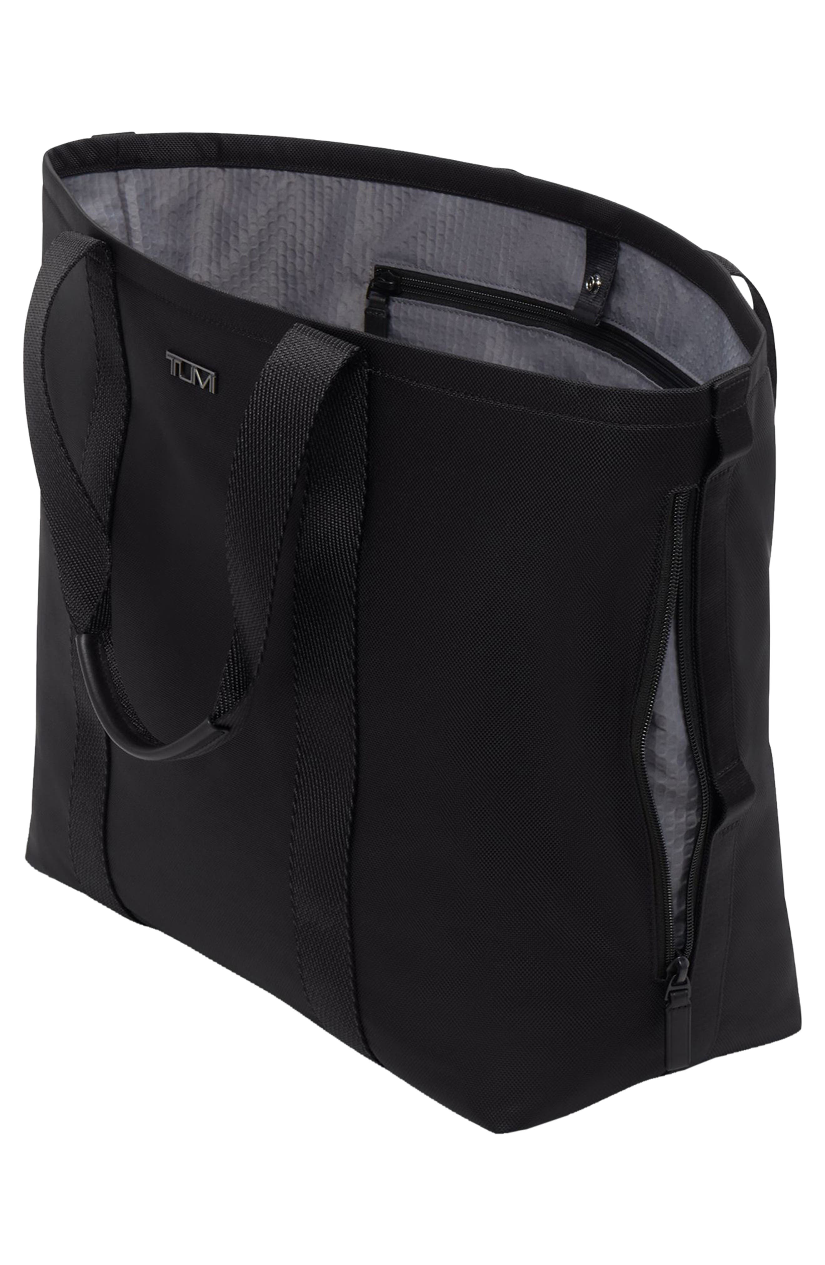 TUMI Medium Alpha Bravo Essential East/West Tote, Alternate, color, Black