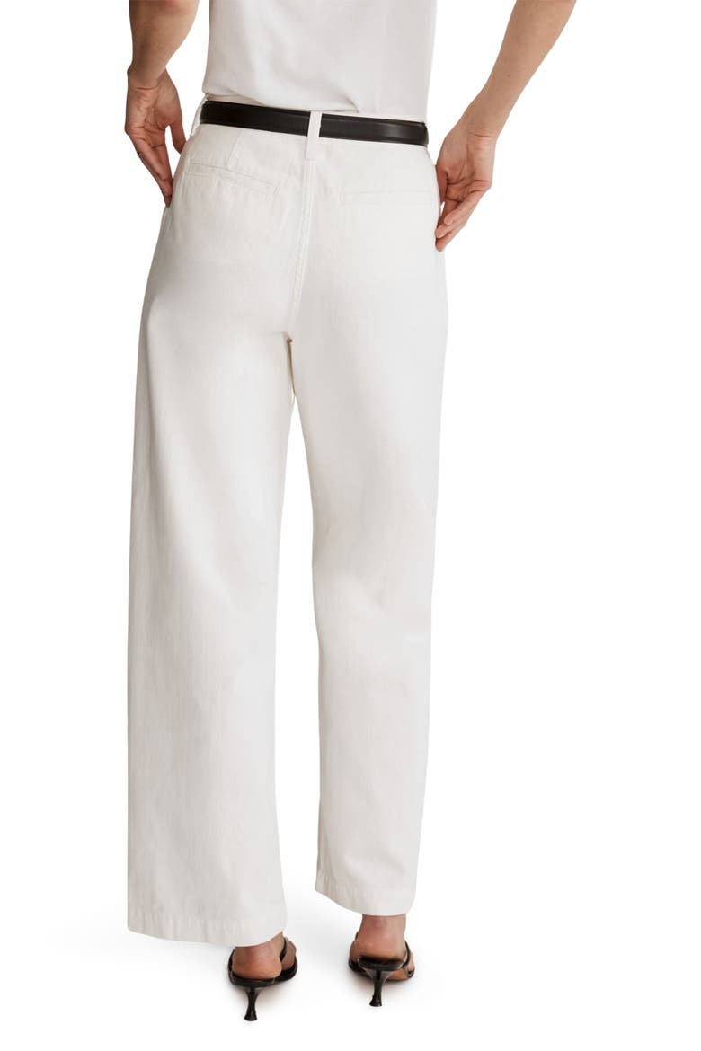 The Harlow Wide Leg Jeans, Alternate, color, TILE WHITE