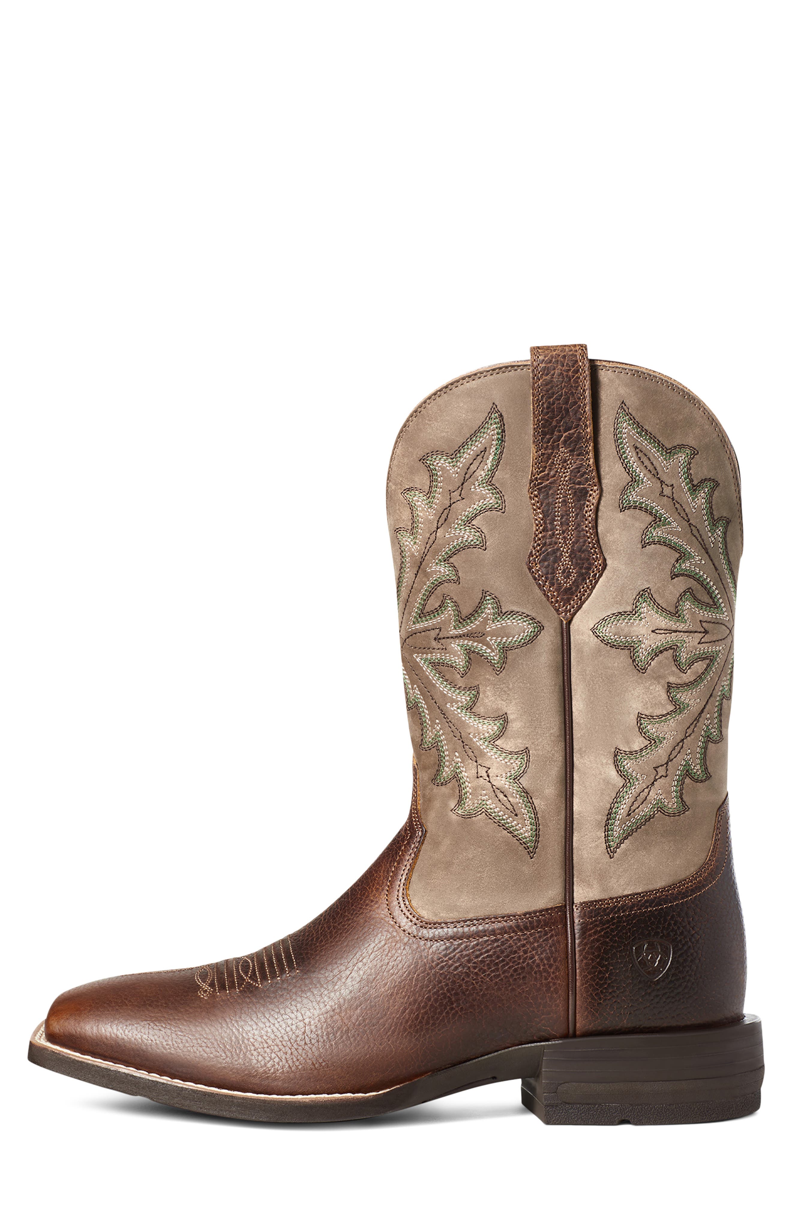Qualifier Champ Western Boot, Alternate, color, BROWN