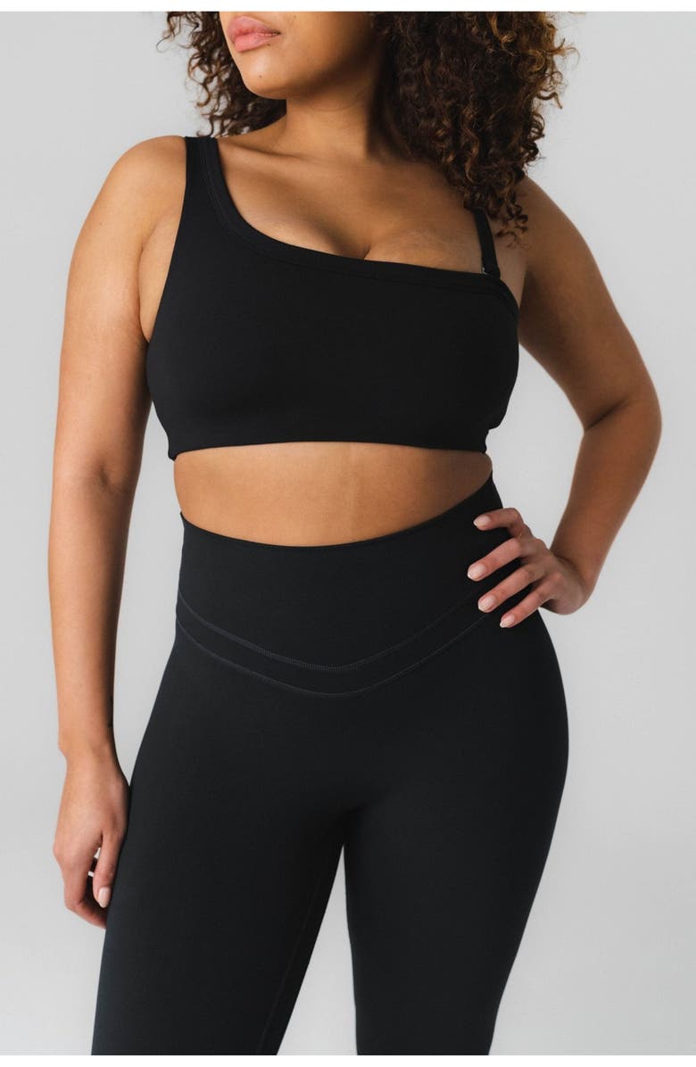 Vitality Cloud II Asym Bra, Alternate, color, Midnight