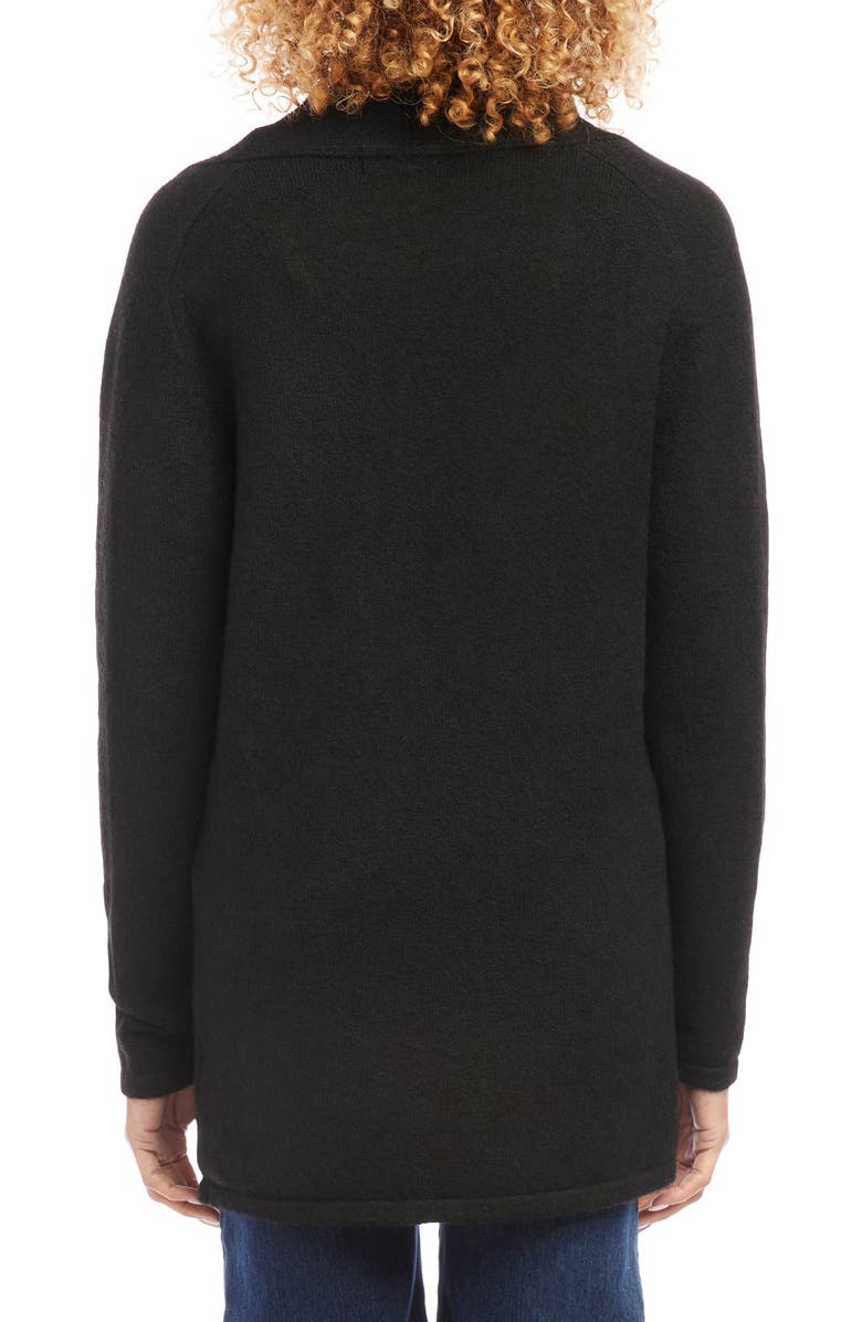 Karen Kane Shawl Collar Open Front Cardigan, Alternate, color,