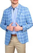 TailorByrd Textured Yarn Dye Windowpane Sport Coat