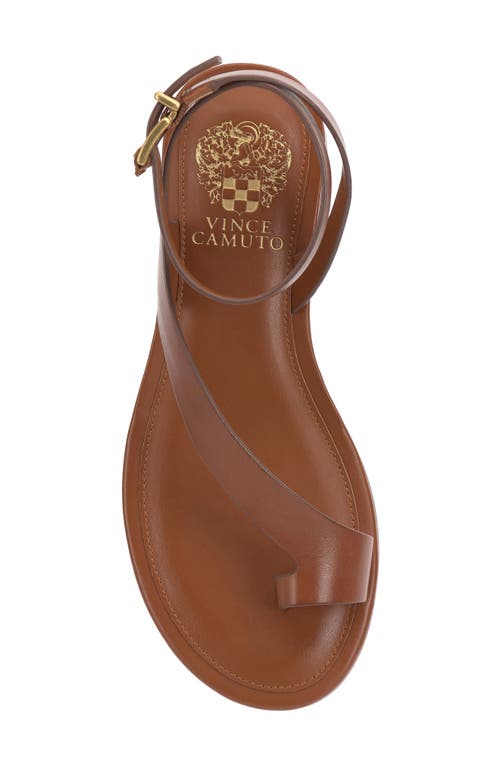 Vince Camuto Liba Ankle Strap Sandal In Caramello
