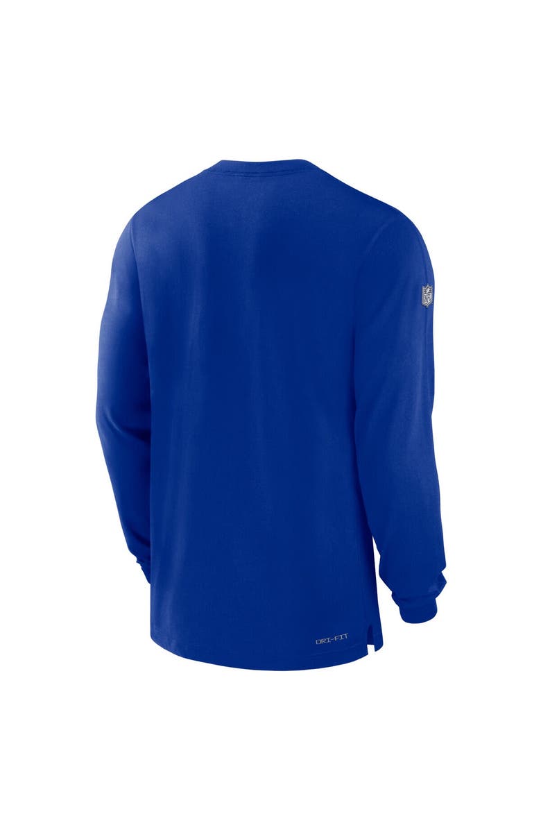 Nike Men's Nike Royal Buffalo Bills 2023 Sideline Performance Long Sleeve T-Shirt, Alternate, color, Royal