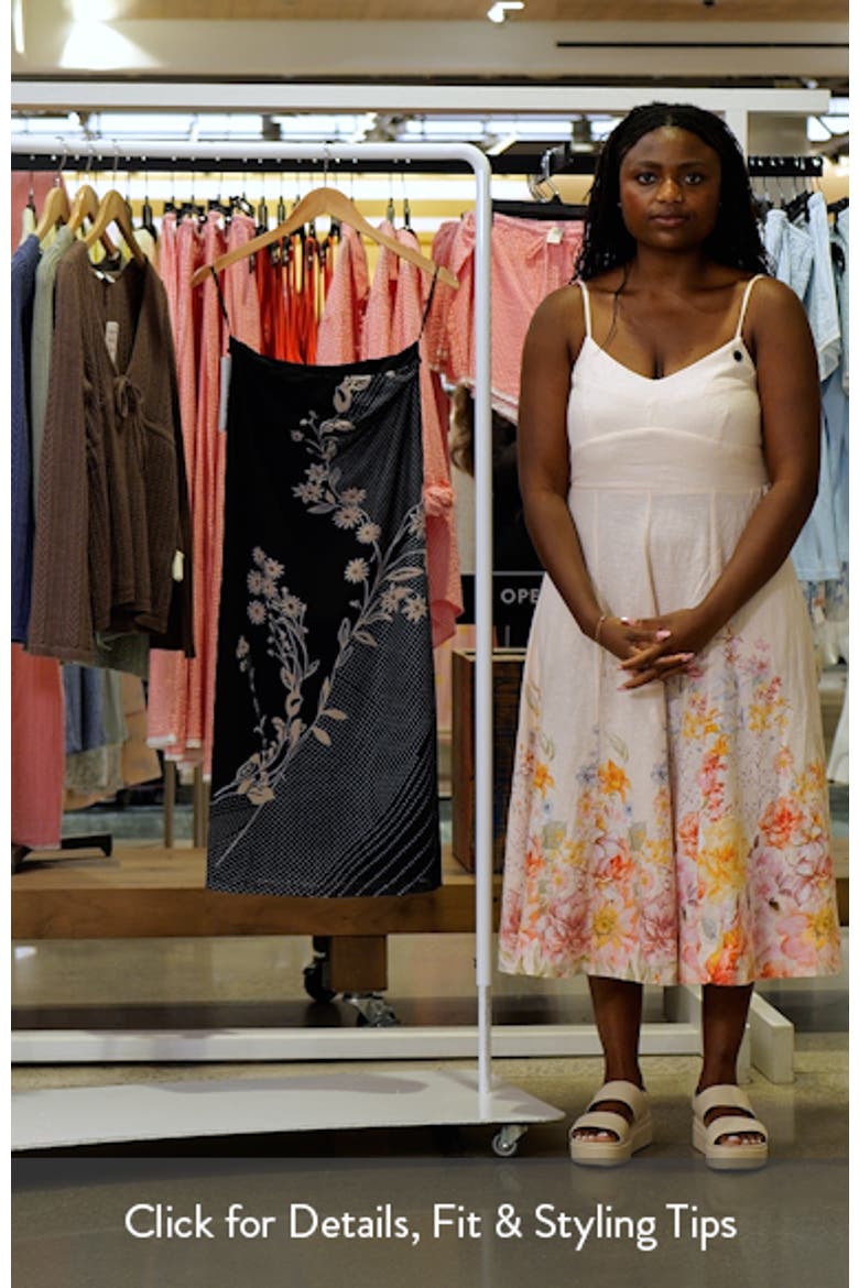 Dreamers Floral Mesh Maxi Skirt video