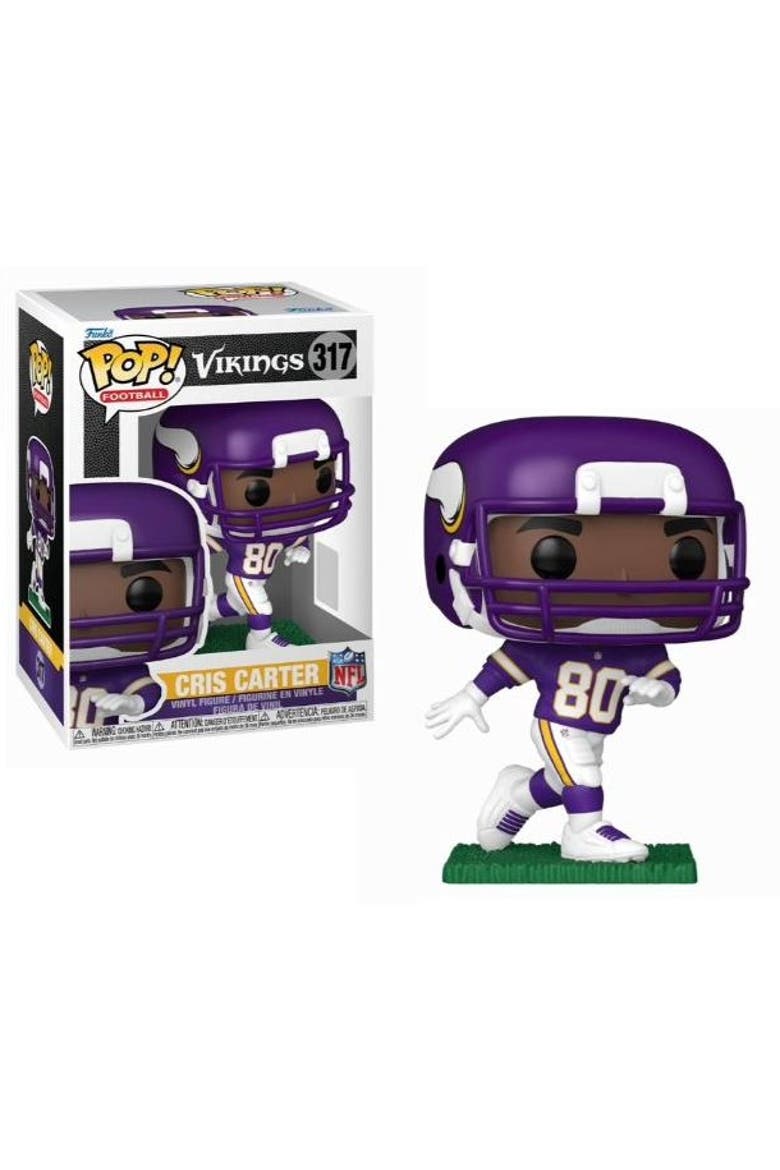 Cris Carter (Minnesota Vikings) Funko Pop! NFL Legends, Main, color, Multi-Color