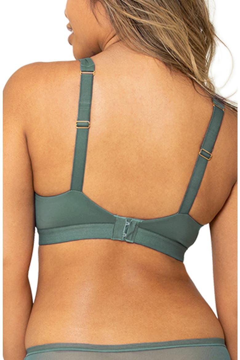 The Deep V Bralette, Alternate, color, HARBOR GREEN