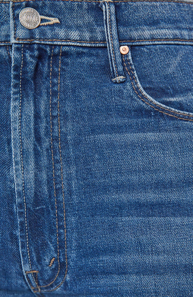 MOTHER The Maven High Waist Ankle Wide Leg Jeans, Alternate, color, 